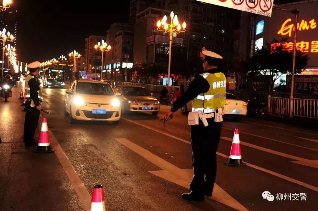 柳州交警，城市交通安全守护者